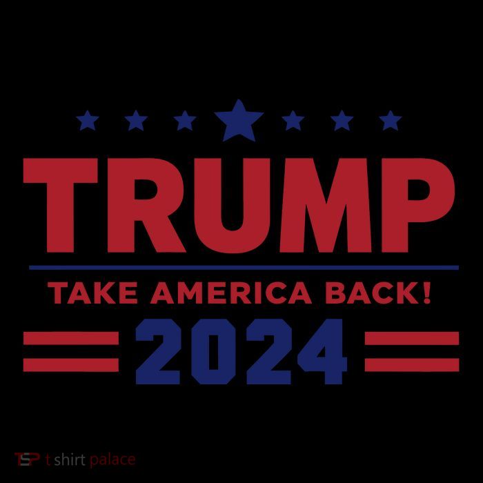 Trump 2024 Take America Back! Women's V-Neck T-Shirt