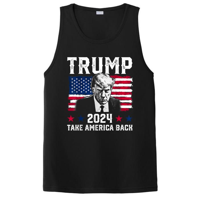 Trump 2024 Take America Back Trump Support PosiCharge Competitor Tank