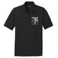 Trump 2024 Take America Back Trump Support PosiCharge RacerMesh Polo