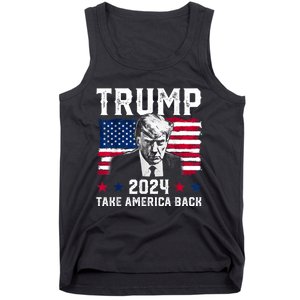 Trump 2024 Take America Back Trump Support Tank Top