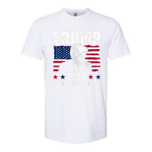 Trump 2024 Take America Back Trump Support Softstyle CVC T-Shirt