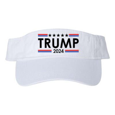 Trump 2024 Valucap Bio-Washed Visor