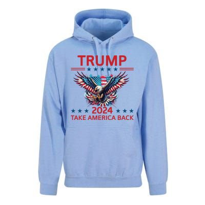 Trump 2024 Unisex Surf Hoodie