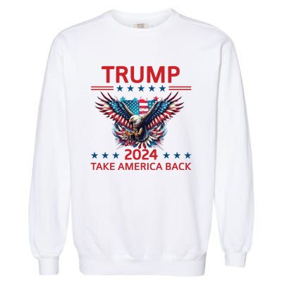 Trump 2024 Garment-Dyed Sweatshirt