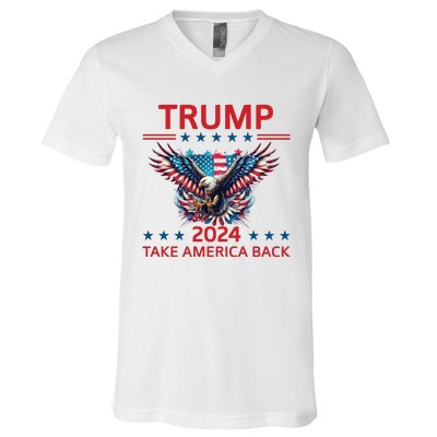 Trump 2024 V-Neck T-Shirt