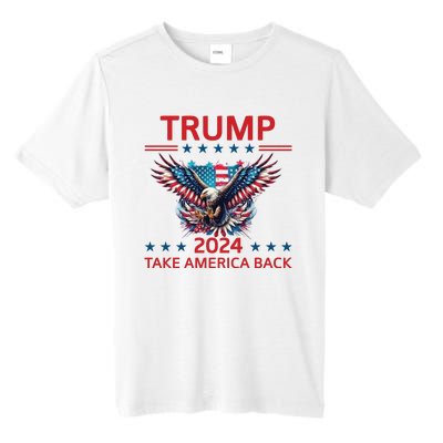 Trump 2024 Tall Fusion ChromaSoft Performance T-Shirt