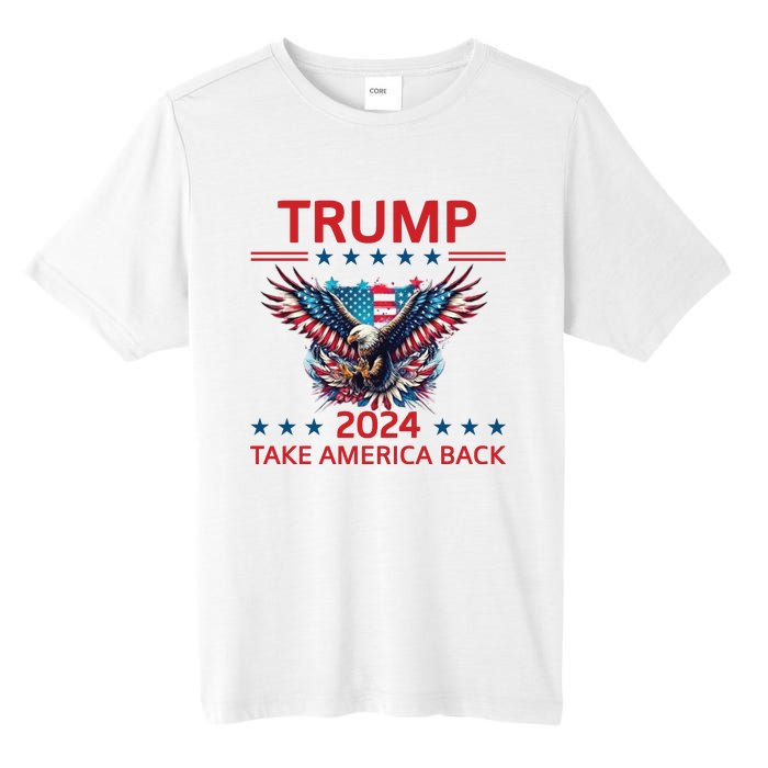 Trump 2024 Tall Fusion ChromaSoft Performance T-Shirt