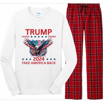 Trump 2024 Long Sleeve Pajama Set