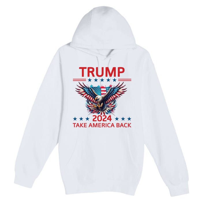 Trump 2024 Premium Pullover Hoodie