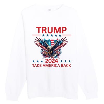 Trump 2024 Premium Crewneck Sweatshirt