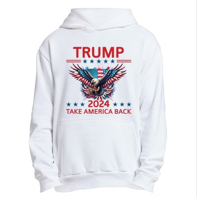 Trump 2024 Urban Pullover Hoodie