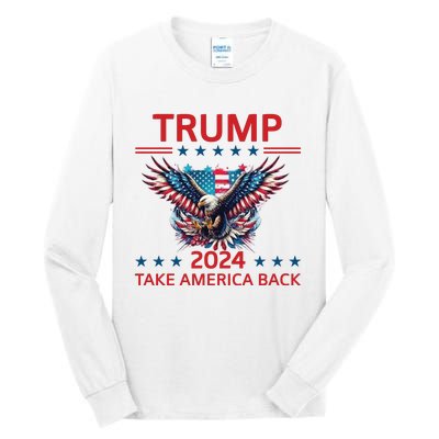 Trump 2024 Tall Long Sleeve T-Shirt