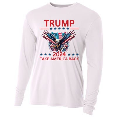 Trump 2024 Cooling Performance Long Sleeve Crew