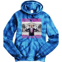 Trump 2024 Take America Back DaddyS Home Trump Tie Dye Hoodie