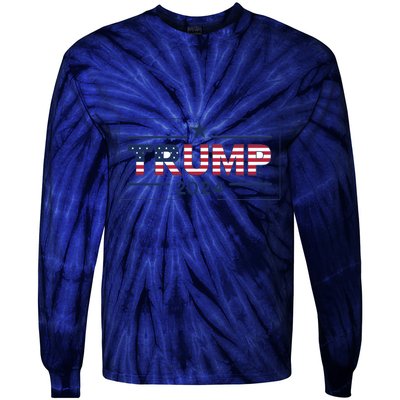 Trump 2024 Tie-Dye Long Sleeve Shirt