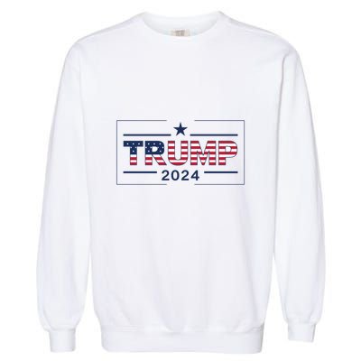 Trump 2024 Garment-Dyed Sweatshirt