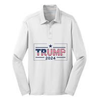 Trump 2024 Silk Touch Performance Long Sleeve Polo