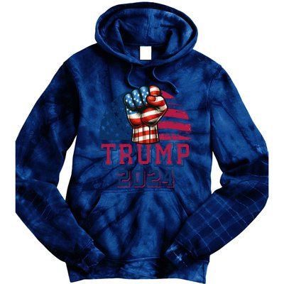 Trump 2024 Tie Dye Hoodie