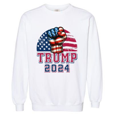 Trump 2024 Garment-Dyed Sweatshirt