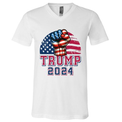 Trump 2024 V-Neck T-Shirt