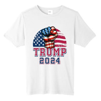 Trump 2024 Tall Fusion ChromaSoft Performance T-Shirt