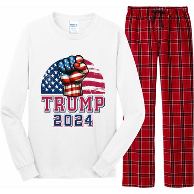 Trump 2024 Long Sleeve Pajama Set