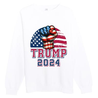 Trump 2024 Premium Crewneck Sweatshirt