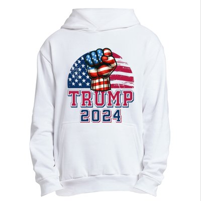 Trump 2024 Urban Pullover Hoodie