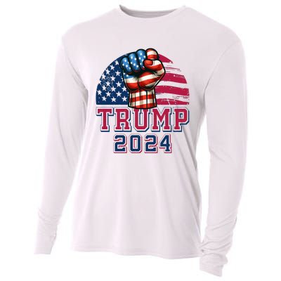 Trump 2024 Cooling Performance Long Sleeve Crew