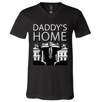 Trump 2024 Take America Back DaddyS Home Trump V-Neck T-Shirt