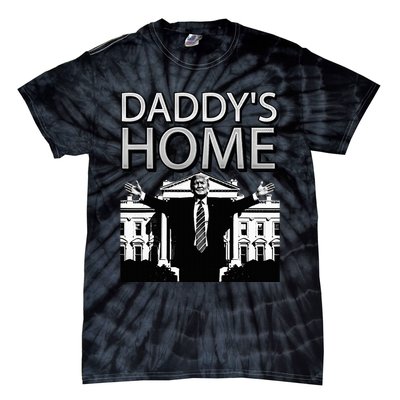 Trump 2024 Take America Back DaddyS Home Trump Tie-Dye T-Shirt