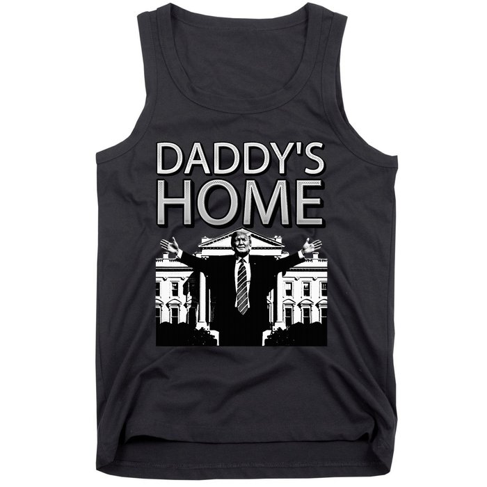 Trump 2024 Take America Back DaddyS Home Trump Tank Top