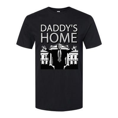 Trump 2024 Take America Back DaddyS Home Trump Softstyle CVC T-Shirt