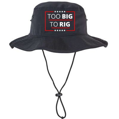 Trump 2024 Too Big To Rig Legacy Cool Fit Booney Bucket Hat