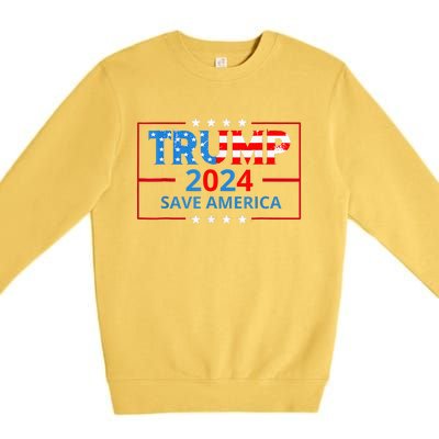 Trump 2024 Take America Back Election The Return Premium Crewneck Sweatshirt