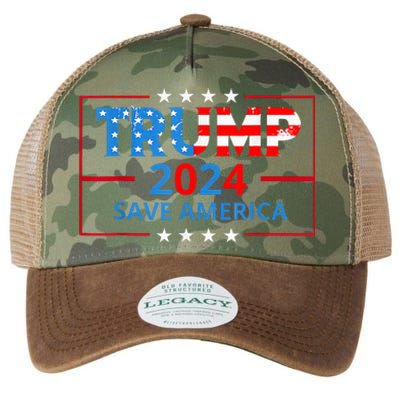 Trump 2024 Take America Back Election The Return Legacy Tie Dye Trucker Hat