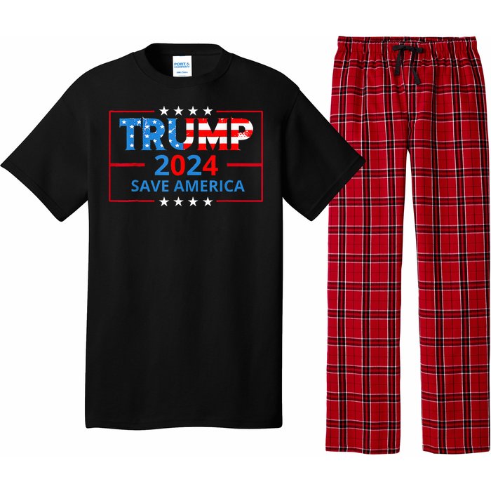 Trump 2024 Take America Back Election The Return Pajama Set