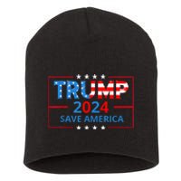 Trump 2024 Take America Back Election The Return Short Acrylic Beanie