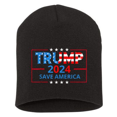 Trump 2024 Take America Back Election The Return Short Acrylic Beanie