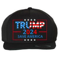 Trump 2024 Take America Back Election The Return Wool Snapback Cap