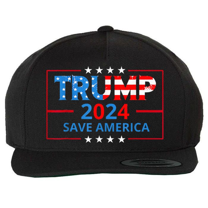 Trump 2024 Take America Back Election The Return Wool Snapback Cap