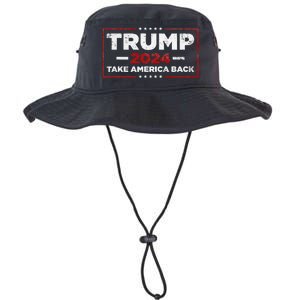 Trump 2024 Take America Back Us American Flag President Legacy Cool Fit Booney Bucket Hat