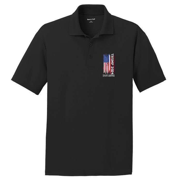 Trump 2024 The Only Candidate With A Conviction President PosiCharge RacerMesh Polo