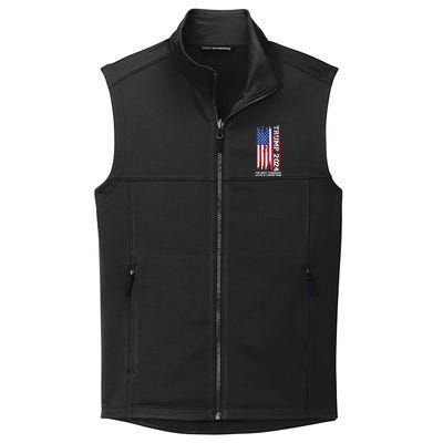 Trump 2024 The Only Candidate With A Conviction President Collective Smooth Fleece Vest