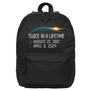 Totality 24 Twice In A Lifetime Total Solar Eclipse 2024 16 in Basic Backpack