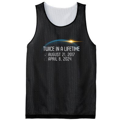 Totality 24 Twice In A Lifetime Total Solar Eclipse 2024 Mesh Reversible Basketball Jersey Tank