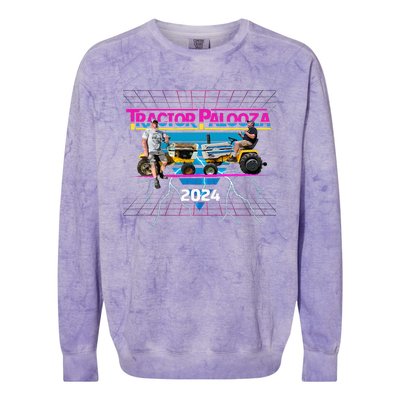 Tractorpalooza 2024 Colorblast Crewneck Sweatshirt