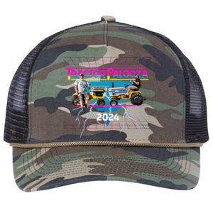 Tractorpalooza 2024 Retro Rope Trucker Hat Cap