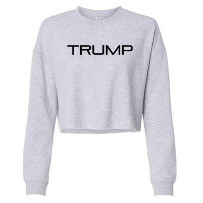 Trump 2024 Take America Back Again Gift Cropped Pullover Crew