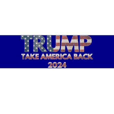 Trump 2024 Take America Back Election The Return Gift Bumper Sticker